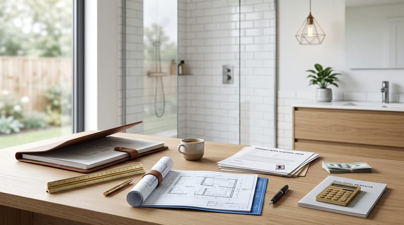 Factual bathroom remodel permit cost guidelines and local contractor labor estimation